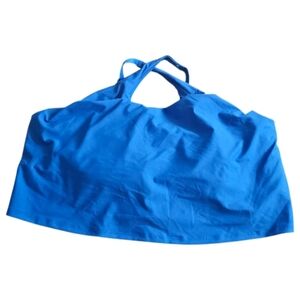 Blue Old Navy Women's Light Support PowerSoft Adjustable Longline Sports Bra